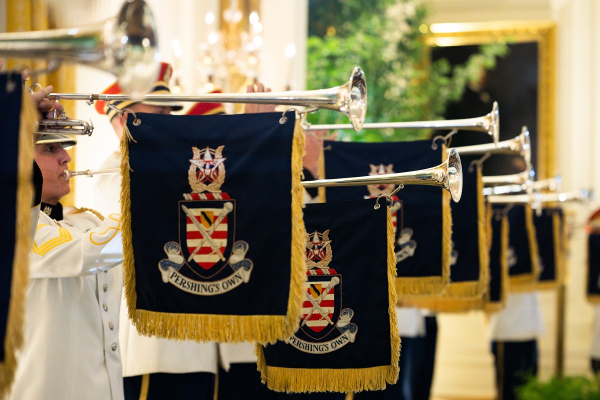 President Donald J. Trump and First Lady Melania Trump host a State Dinner for King Charles III and Queen Camilla of the United Kingdom, Tuesday, April 28, 2026, in the East Room of the White House. (Official White House Photo by Andrea Hanks)