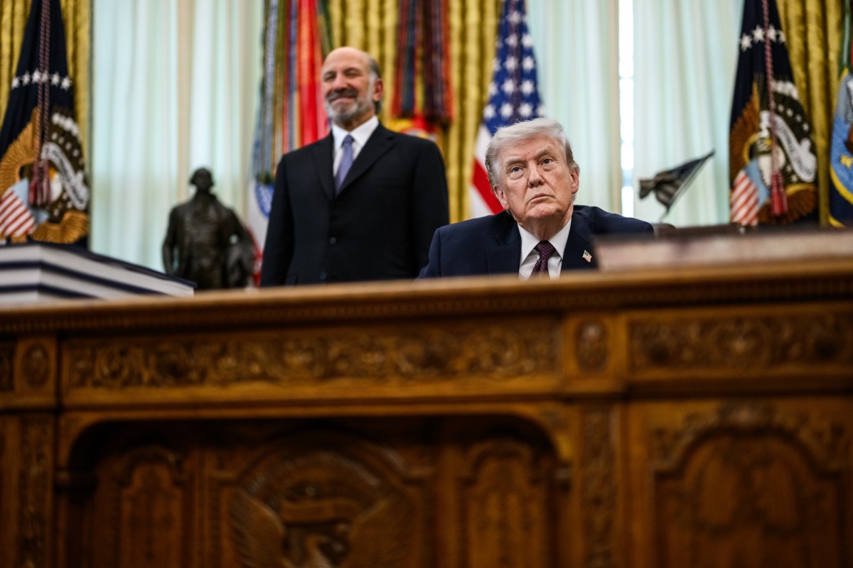 President Donald J. Trump answers questions from members of the media after signing an Executive Order limiting mail-in voting, Tuesday, March 31, 2026, in the Oval Office. (Official White House Photo by Joyce N. Boghosian)