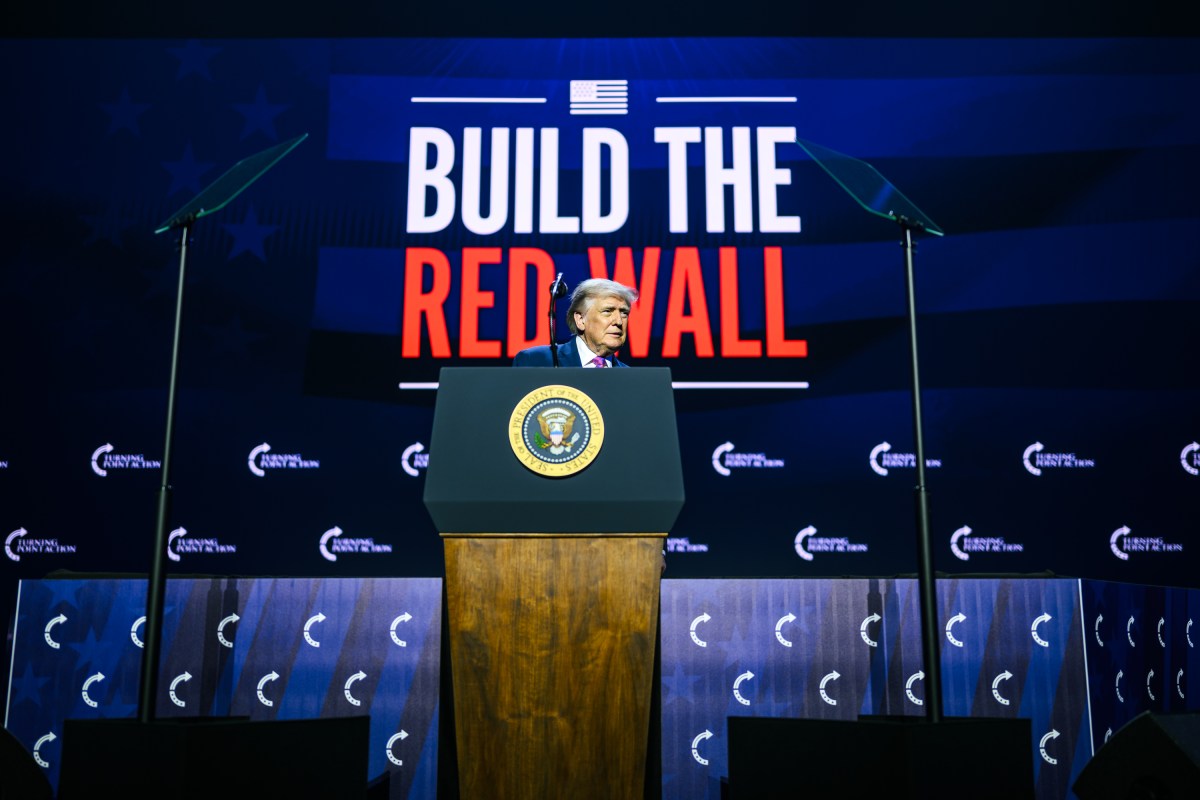 President Donald J. Trump delivers remarks at a Turning Point USA event at Dream City Church in Phoenix, Arizona on Friday, April 17, 2026. (Official White House Photo by Daniel Torok)
