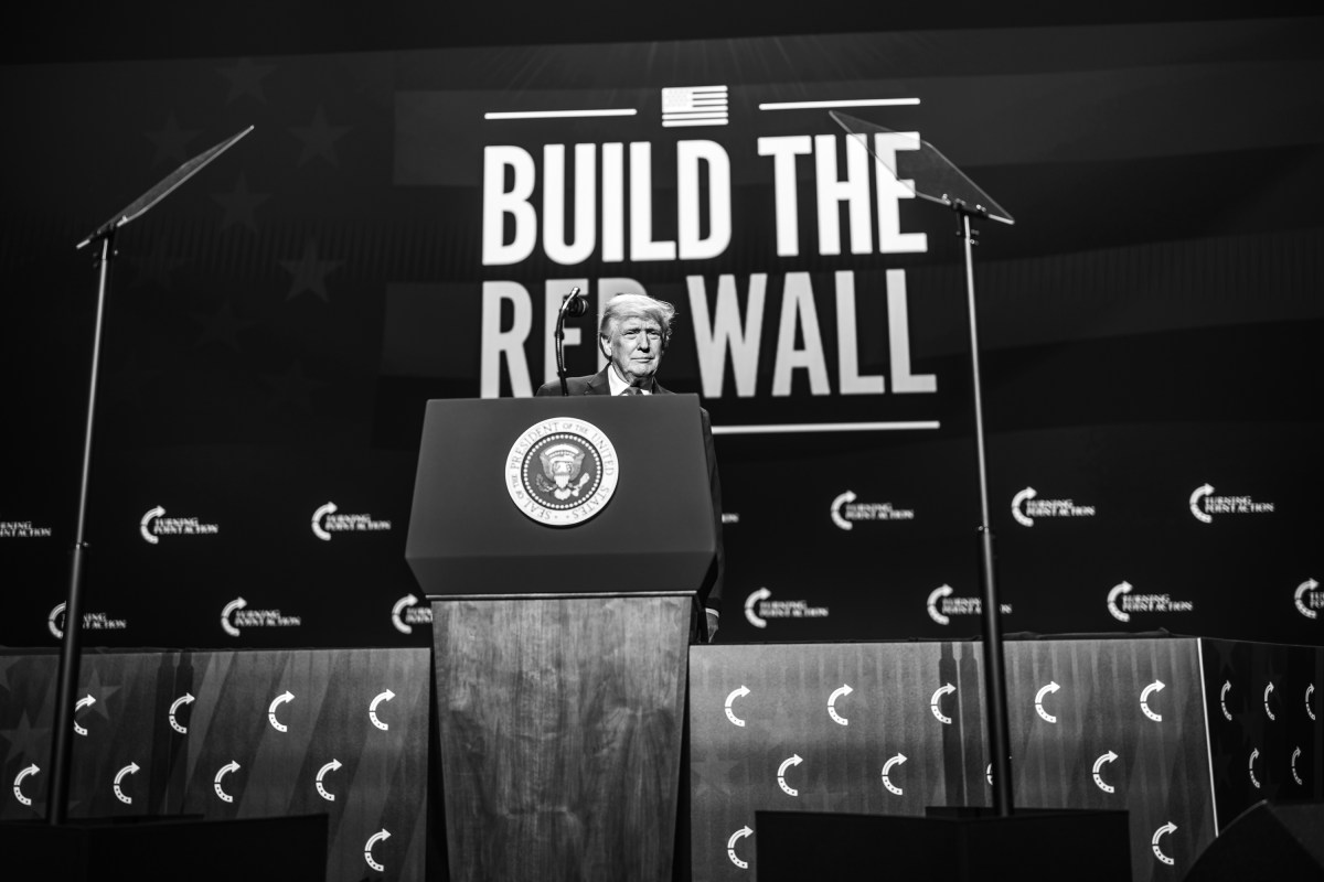 President Donald J. Trump delivers remarks at a Turning Point USA event at Dream City Church in Phoenix, Arizona on Friday, April 17, 2026. (Official White House Photo by Daniel Torok)