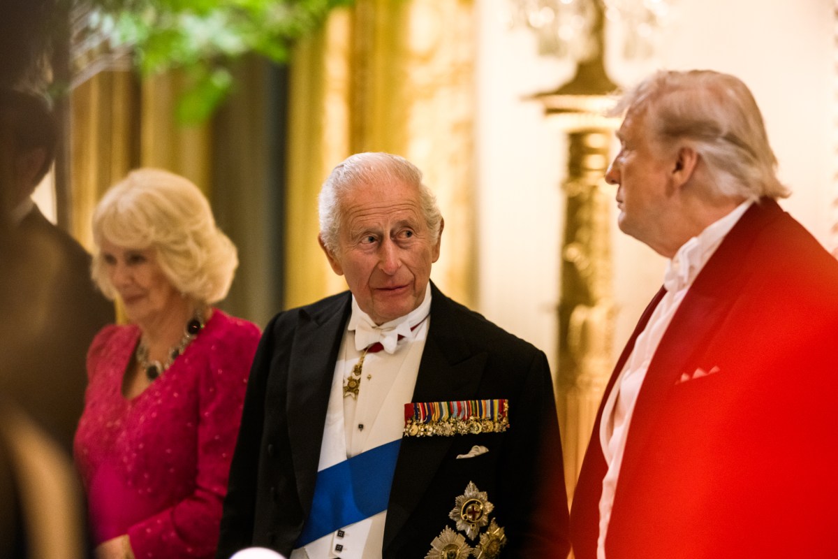 President Donald J. Trump and First Lady Melania Trump host a State Dinner for King Charles III and Queen Camilla of the United Kingdom, Tuesday, April 28, 2026, in the East Room of the White House. (Official White House Photo by Daniel Torok)