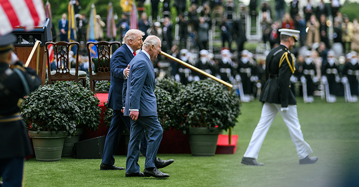 President Trump and the First Lady Welcome King Charles III and Queen Camilla for State Visit Honoring 250 Years of Shared Heritage