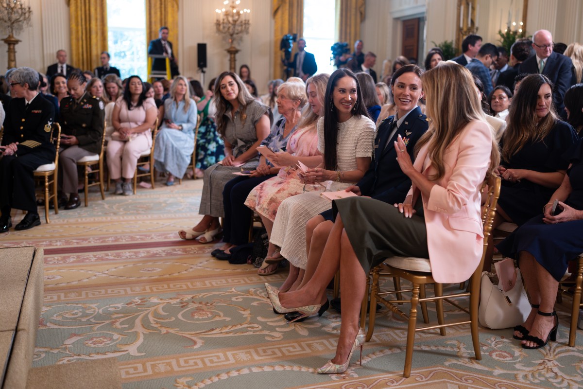 First Lady Melania Trump hosts a Military Mothers’ Day event, Wednesday, May 6, 2026, in the East Room of the White House. (Official White House Photo by Andrea Hanks)