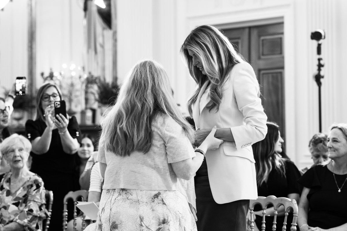 First Lady Melania Trump hosts a Military Mothers’ Day event, Wednesday, May 6, 2026, in the East Room of the White House. (Official White House Photo by Andrea Hanks)
