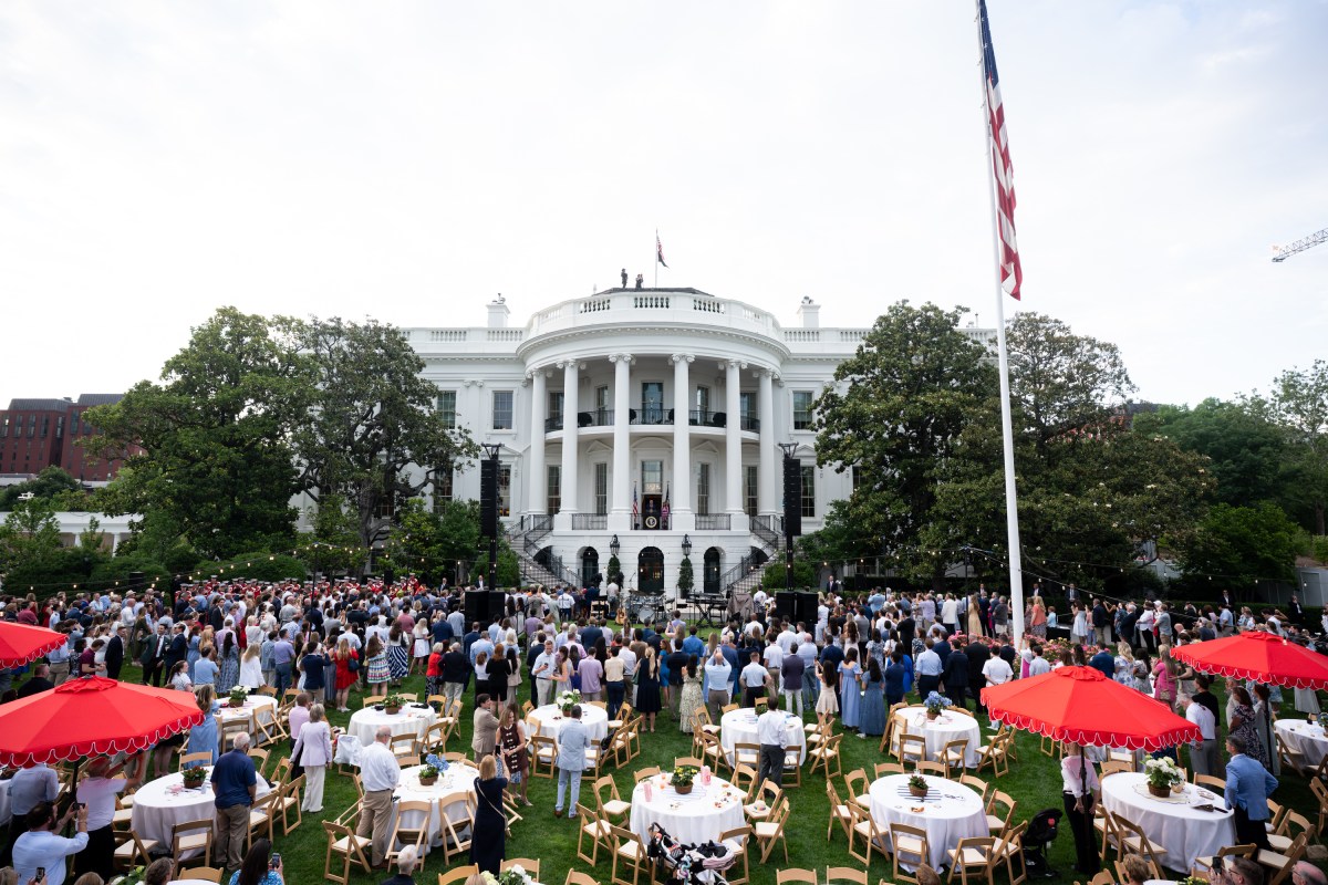President Donald J. Trump and First Lady Melania Trump host the Congressional Picnic on the South Lawn, Tuesday, May 19, 2026. (Official White House Photo by Andrea Hanks)