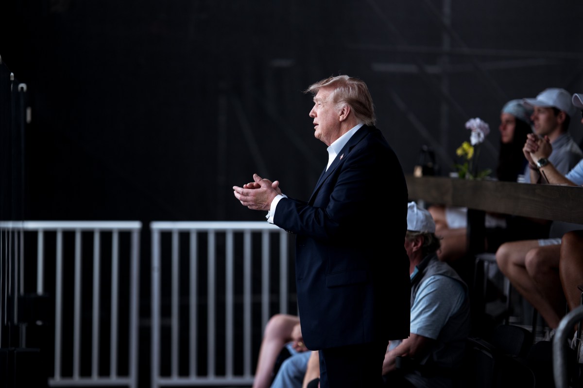President Donald J. Trump at the Doral Championship in Miami, Florida. Sunday, May 2, 2026. (Official White House Photo by Daniel Torok).