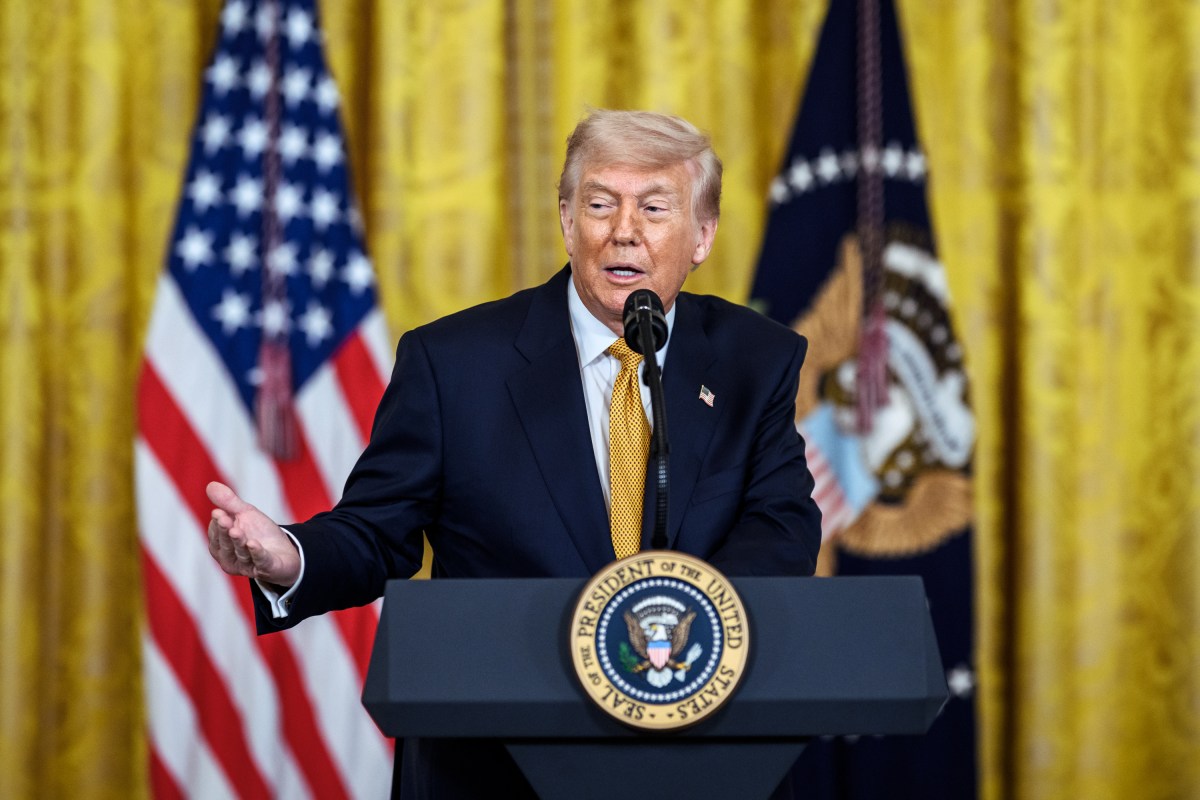 President Donald J. Trump delivers remarks at a Military Mothers’ Day event, Wednesday, May 6, 2026, in the East Room of the White House. (Official White House Photo by Molly Riley)