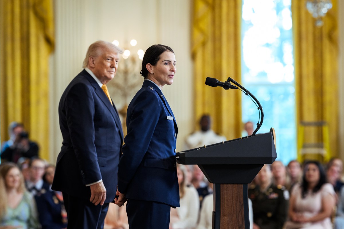 President Donald J. Trump delivers remarks at a Military Mothers’ Day event, Wednesday, May 6, 2026, in the East Room of the White House. (Official White House Photo by Molly Riley)