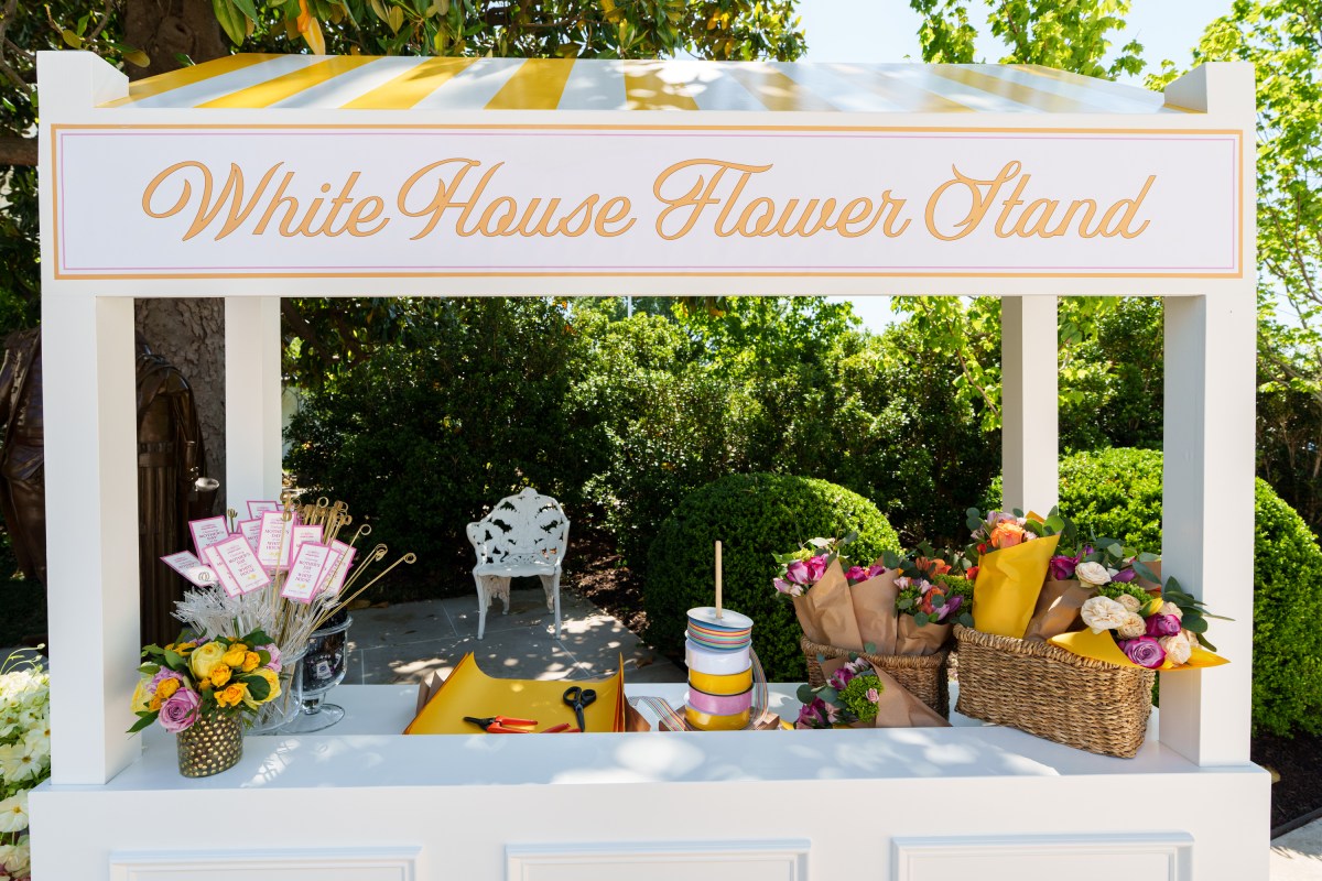 President Donald Trump hosts a Mothers Day luncheon in the Rose Garden at the White House, Friday, May 8, 2026. (Official White House Photo by Abe McNatt)