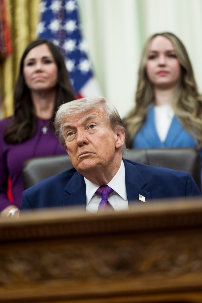 President Donald J. Trump participates in a maternal healthcare event in the Oval Office, Monday, May 11, 2026. (Official White House Photo by Abe McNatt)