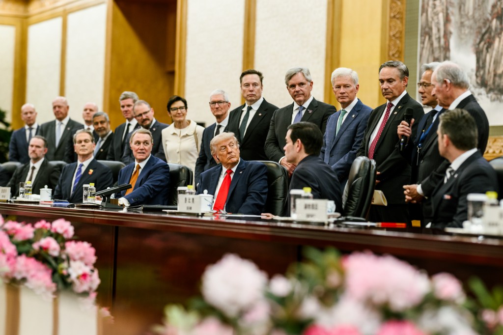 President Trump Holds Bilateral Talks with Xi Jinping
