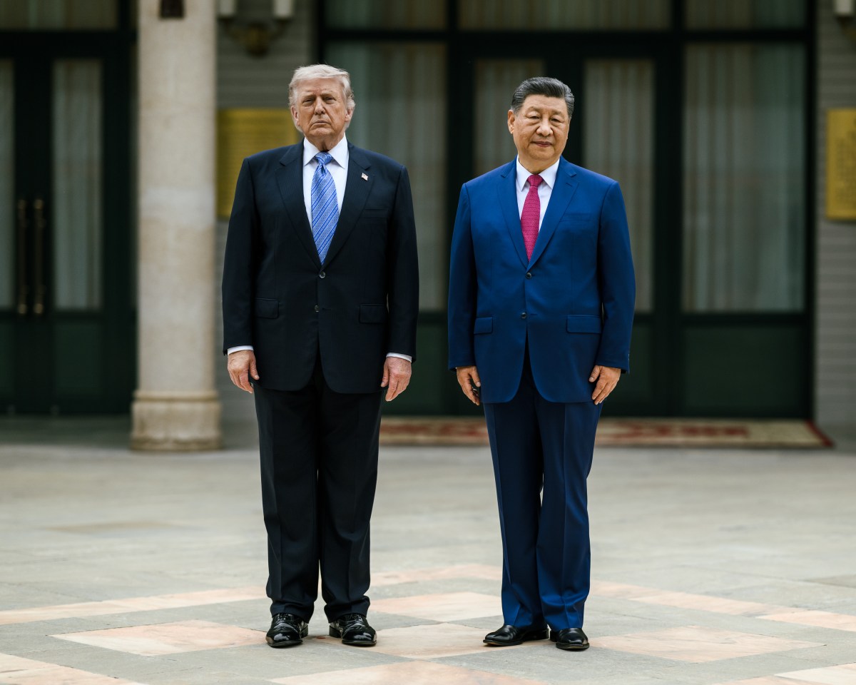President Donald J. Trump and President Xi Jinping of the People’s Republic of China pose for a photo at Zhongnanhai in Beijing, China, Friday, May 15, 2026. (Official White House Photo by Daniel Torok)