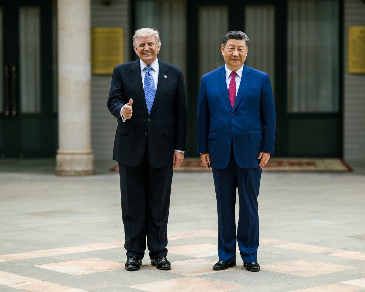 President Donald J. Trump and President Xi Jinping of the People’s Republic of China pose for a photo at Zhongnanhai in Beijing, China, Friday, May 15, 2026. (Official White House Photo by Daniel Torok)