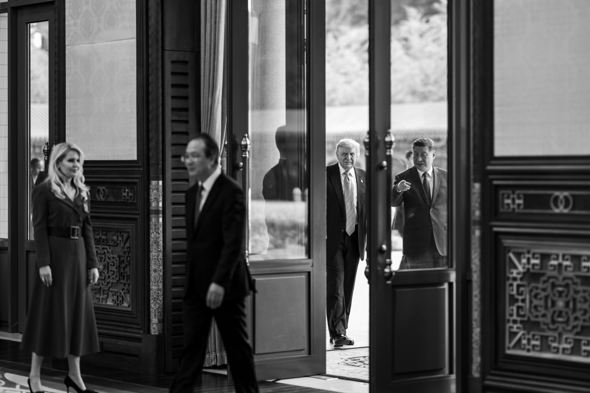 President Donald J. Trump participates in a bilateral working lunch with President Xi Jinping of the People’s Republic of China, Friday, May 15, 2026, at Zhongnanhai in Beijing, China. (Official White House Photo by Daniel Torok)