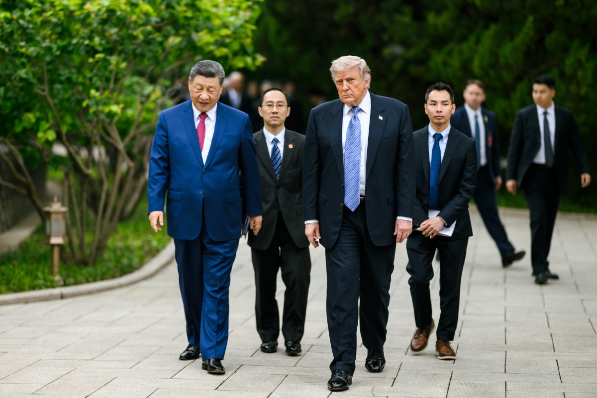 President Donald J. Trump bids farewell to President Xi Jinping of the People’s Republic of China, Friday, May 15, 2026, at Zhongnanhai in Beijing, China. (Official White House Photo by Daniel Torok)