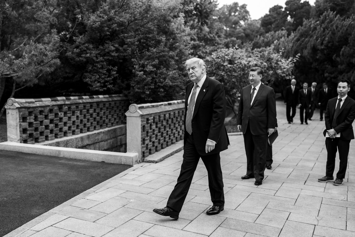 President Donald J. Trump bids farewell to President Xi Jinping of the People’s Republic of China, Friday, May 15, 2026, at Zhongnanhai in Beijing, China. (Official White House Photo by Daniel Torok)