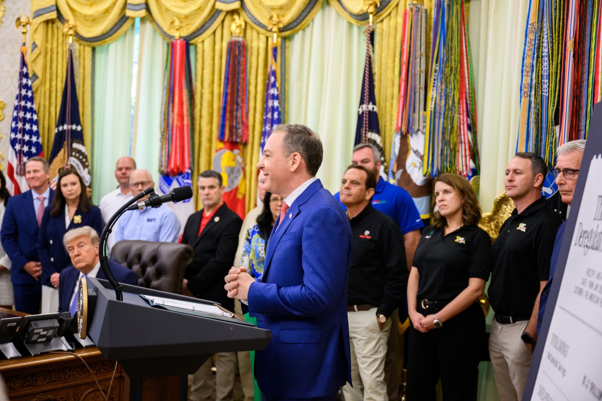 President Donald J. Trump participates in an announcement with EPA Administrator Lee Zeldin, Thursday, May 21, 2026, in the Oval Office. (Official White House Photo by Joyce Boghosian)