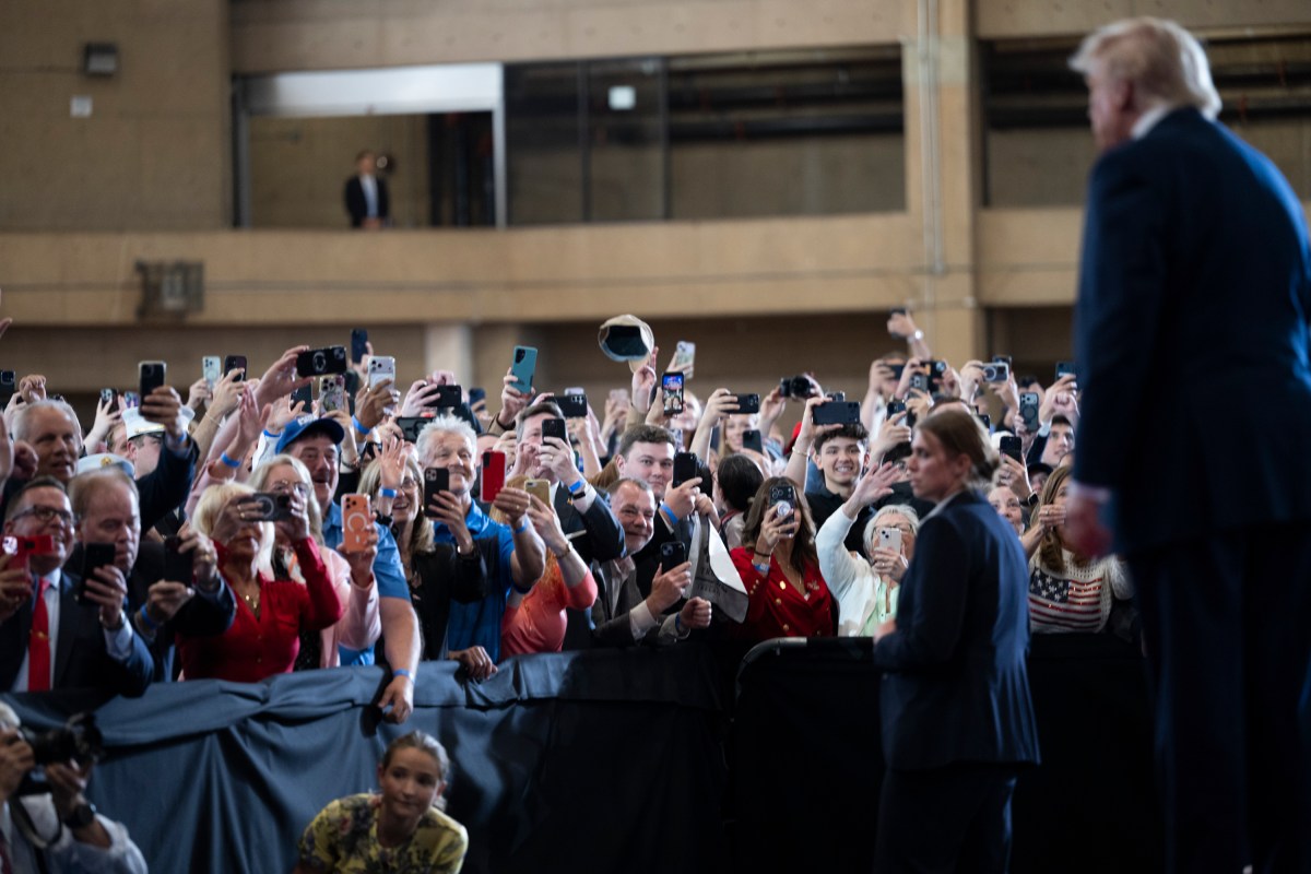 President Donald J. Trump delivers remarks on the economy at Rockland Community College in Suffern, New York on Friday, May 22, 2026.(Official White House Photo by Joyce N. Boghosian)