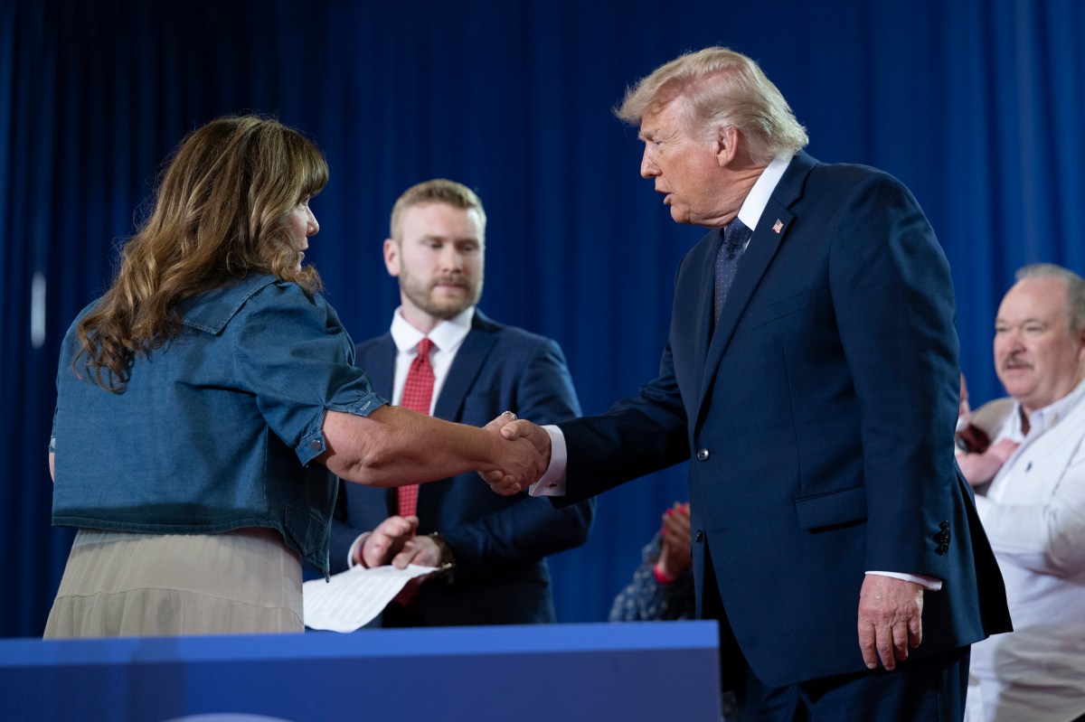 President Donald J. Trump delivers remarks on the economy at Rockland Community College in Suffern, New York on Friday, May 22, 2026.(Official White House Photo by Joyce N. Boghosian)