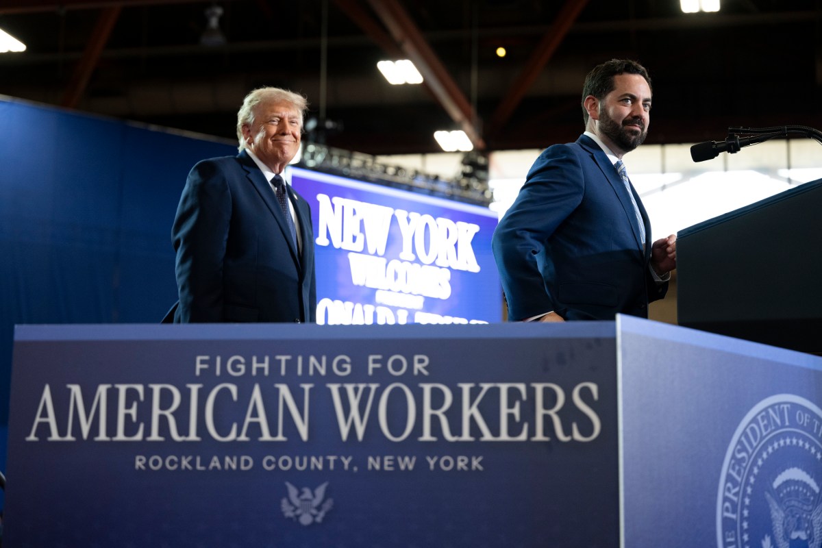 President Donald J. Trump delivers remarks on the economy at Rockland Community College in Suffern, New York on Friday, May 22, 2026.(Official White House Photo by Joyce N. Boghosian)