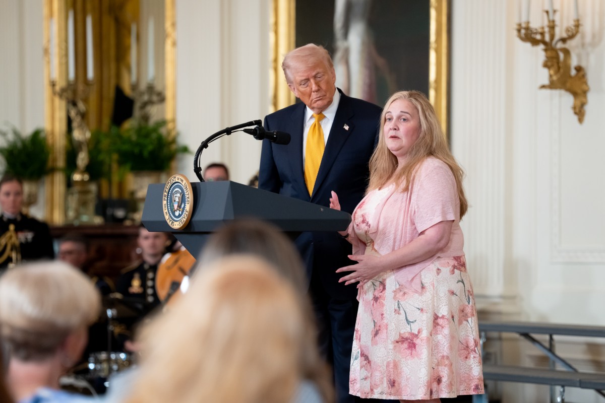 President Donald J. Trump delivers remarks at a Military Mothers’ Day event, Wednesday, May 6, 2026, in the East Room of the White House.(Official White House Photo by Emily J. Higgins.)