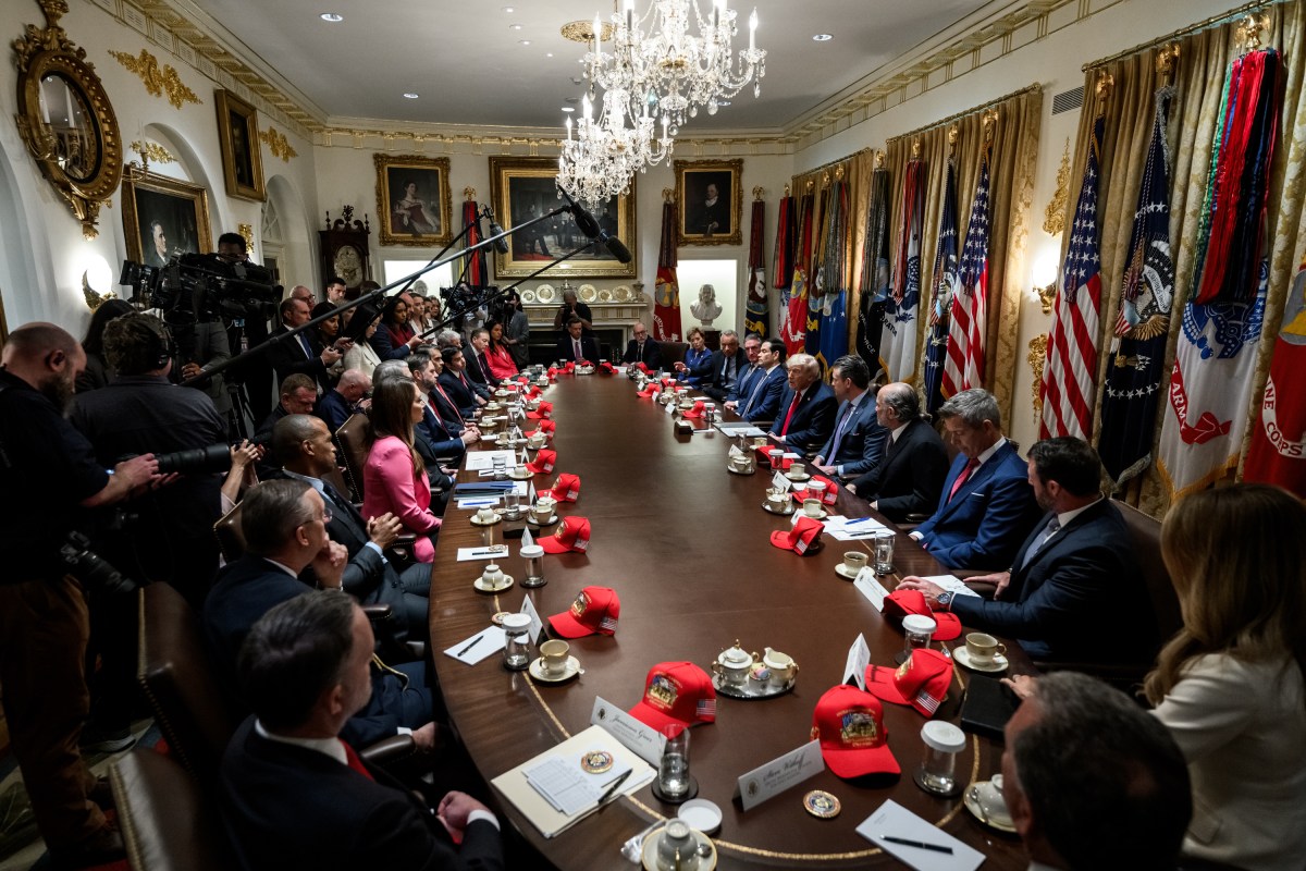 President Donald J. Trump holds a cabinet meeting in the Cabinet Room Wednesday, May 27, 2026. (Official White House Photo by Joyce N. Boghosian)
