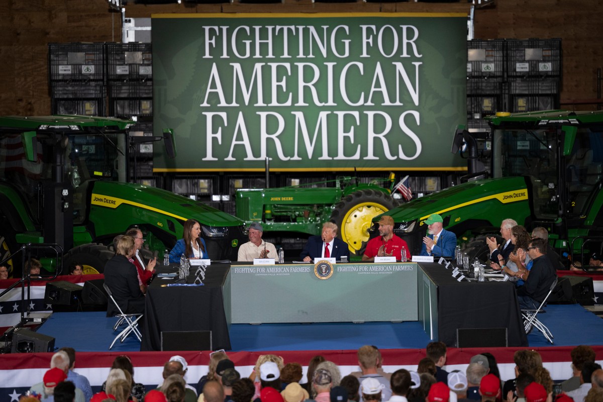 President Donald J. Trump participates in a roundtable discussion in support of Wisconsin farmers at Custer Farms in Eau Claire, Wisconsin on Friday, June 5, 2026. (Official White House Photo by Joyce N. Boghosian)