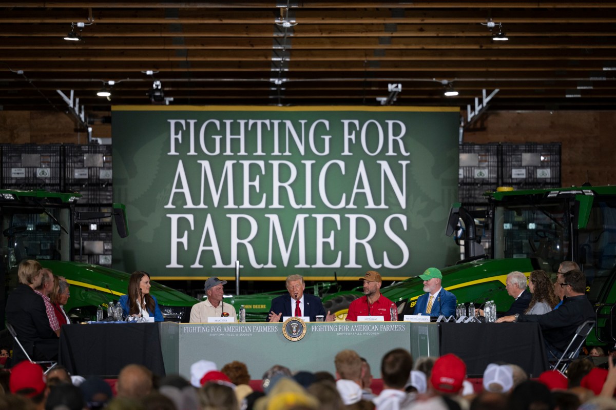 President Donald J. Trump participates in a roundtable discussion in support of Wisconsin farmers at Custer Farms in Eau Claire, Wisconsin on Friday, June 5, 2026. (Official White House Photo by Joyce N. Boghosian)
