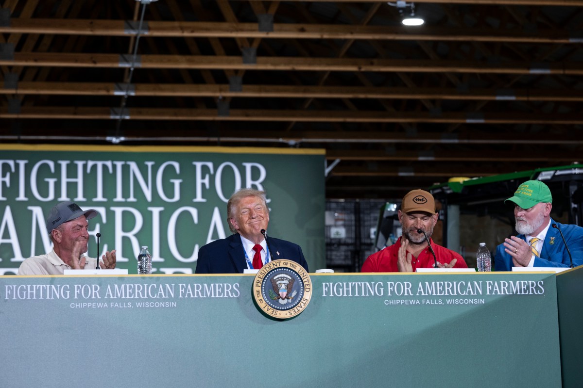 President Donald J. Trump participates in a roundtable discussion in support of Wisconsin farmers at Custer Farms in Eau Claire, Wisconsin on Friday, June 5, 2026. (Official White House Photo by Joyce N. Boghosian)