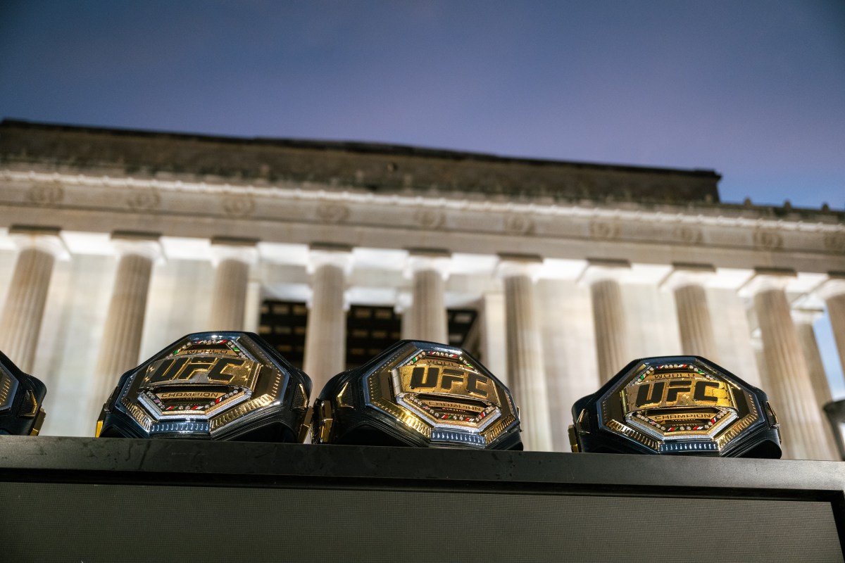 Scenes from the UFC Freedom 250 press conference at the Lincoln Memorial in Washington, D.C., Friday, June 12, 2026. (Official White House Photo by Molly Riley)