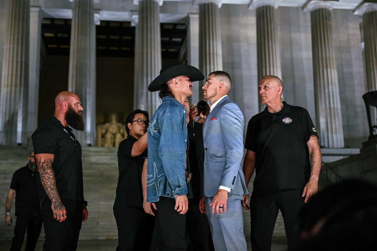 Scenes from the UFC Freedom 250 press conference at the Lincoln Memorial in Washington, D.C., Friday, June 12, 2026. (Official White House Photo by Molly Riley)