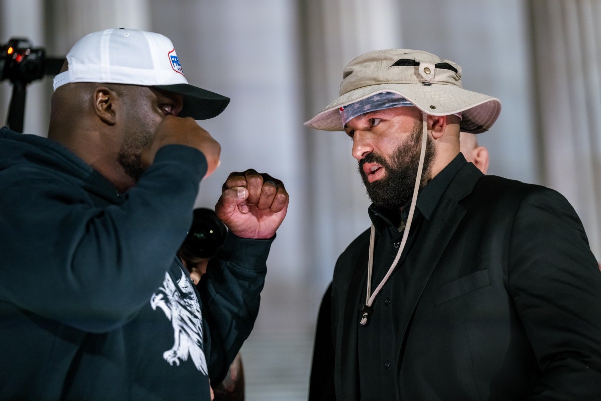 Scenes from the UFC Freedom 250 press conference at the Lincoln Memorial in Washington, D.C., Friday, June 12, 2026. (Official White House Photo by Molly Riley)