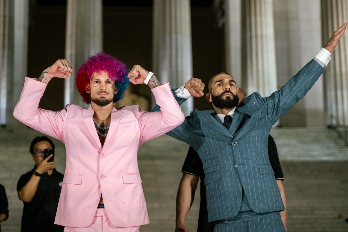Scenes from the UFC Freedom 250 press conference at the Lincoln Memorial in Washington, D.C., Friday, June 12, 2026. (Official White House Photo by Molly Riley)