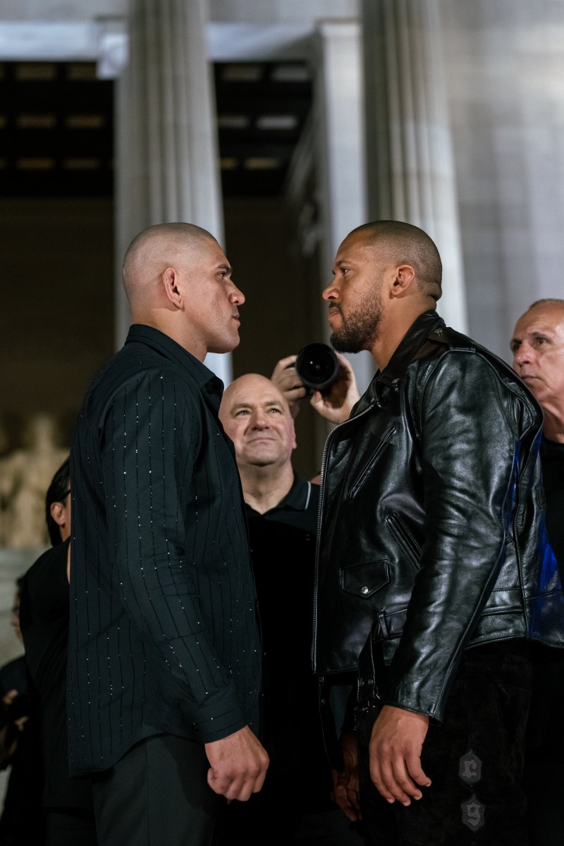 Scenes from the UFC Freedom 250 press conference at the Lincoln Memorial in Washington, D.C., Friday, June 12, 2026. (Official White House Photo by Molly Riley)