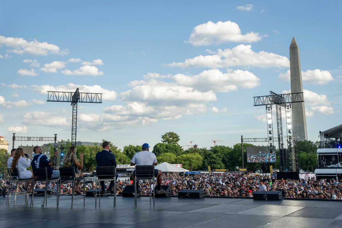 UFC Freedom 250 Fan Fest takes place on the Ellipse in Washington, D.C. on Saturday, June 13, 2026. (Official White House Photograph by Nick Choiniere)