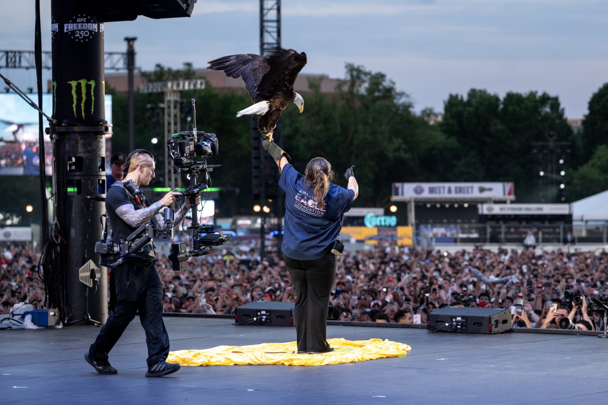Ceremonial weigh-ins take place on the Ellipse during UFC Freedom 250 Fan Fest, before the UFC Freedom 250 fights take place the following day on the South Lawn of the White House, Saturday, June 13, 2026. (Official White House Photo by Patrick B. Ruddy).