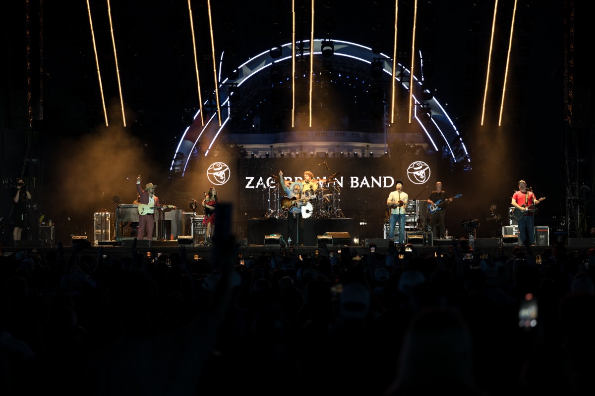 The Zac Brown Band performs at UFC Freedom 250 Fan Fest on Saturday, June 13, 2026, on the Ellipse in Washington, D.C. (Official White House Photo by Patrick B. Ruddy).