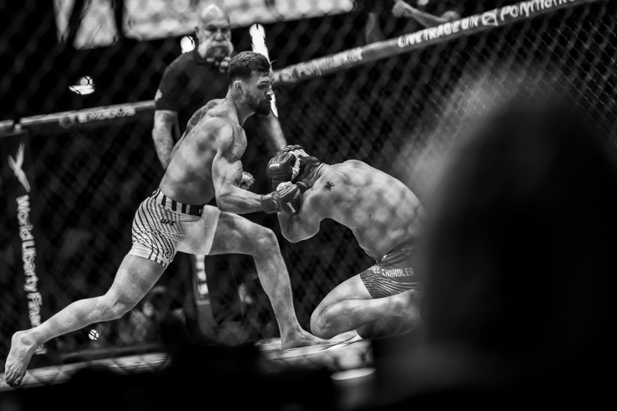 President Donald J. Trump attends UFC Freedom 250, the mixed martial arts event produced by the Ultimate Fighting Championship, Sunday, June 14, 2026, on the South Lawn of the White House. (Official White House Photo by Daniel Torok)