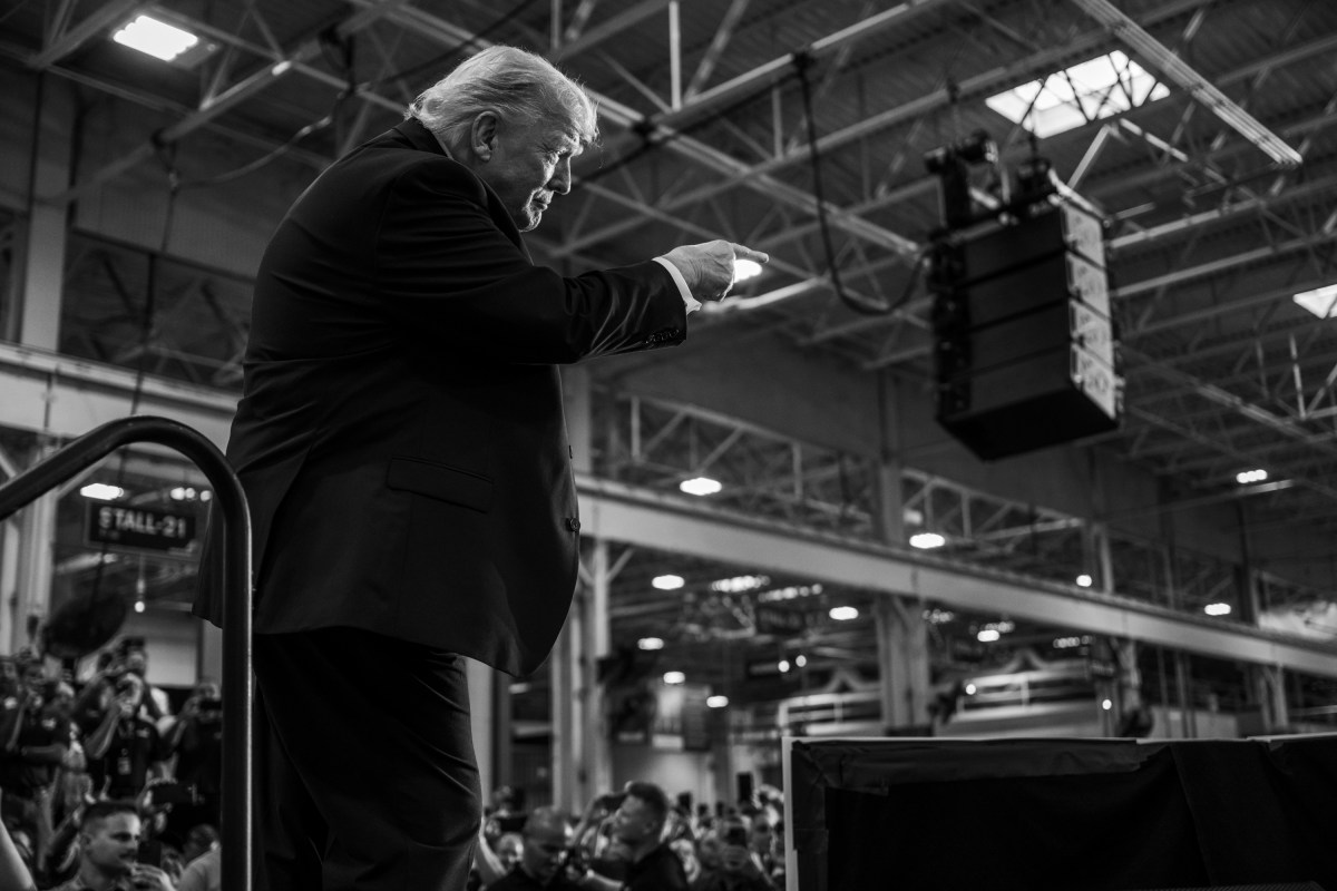 President Donald J. Trump delivers remarks at the Mack Trucks facility in Macungie, Pennsylvania, Tuesday, June 23, 2026. (Official White House Photo by Molly Riley)