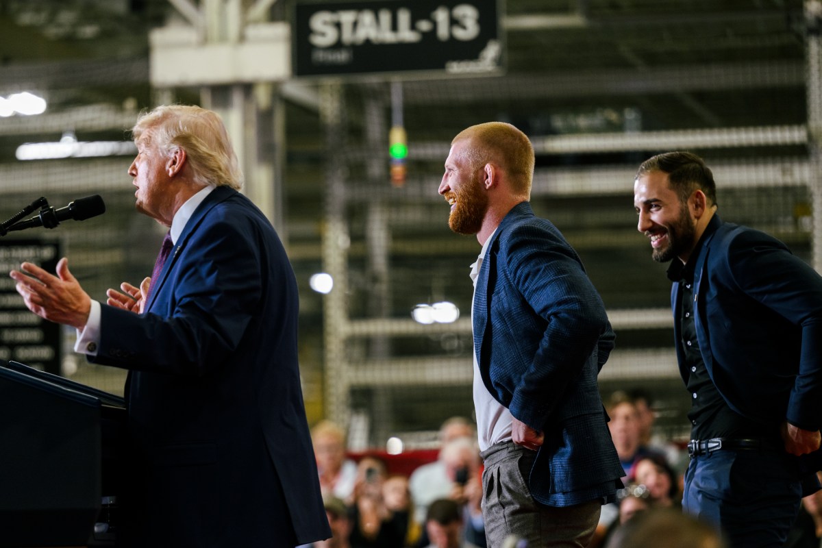 President Donald J. Trump delivers remarks at the Mack Trucks facility in Macungie, Pennsylvania, Tuesday, June 23, 2026. (Official White House Photo by Molly Riley)