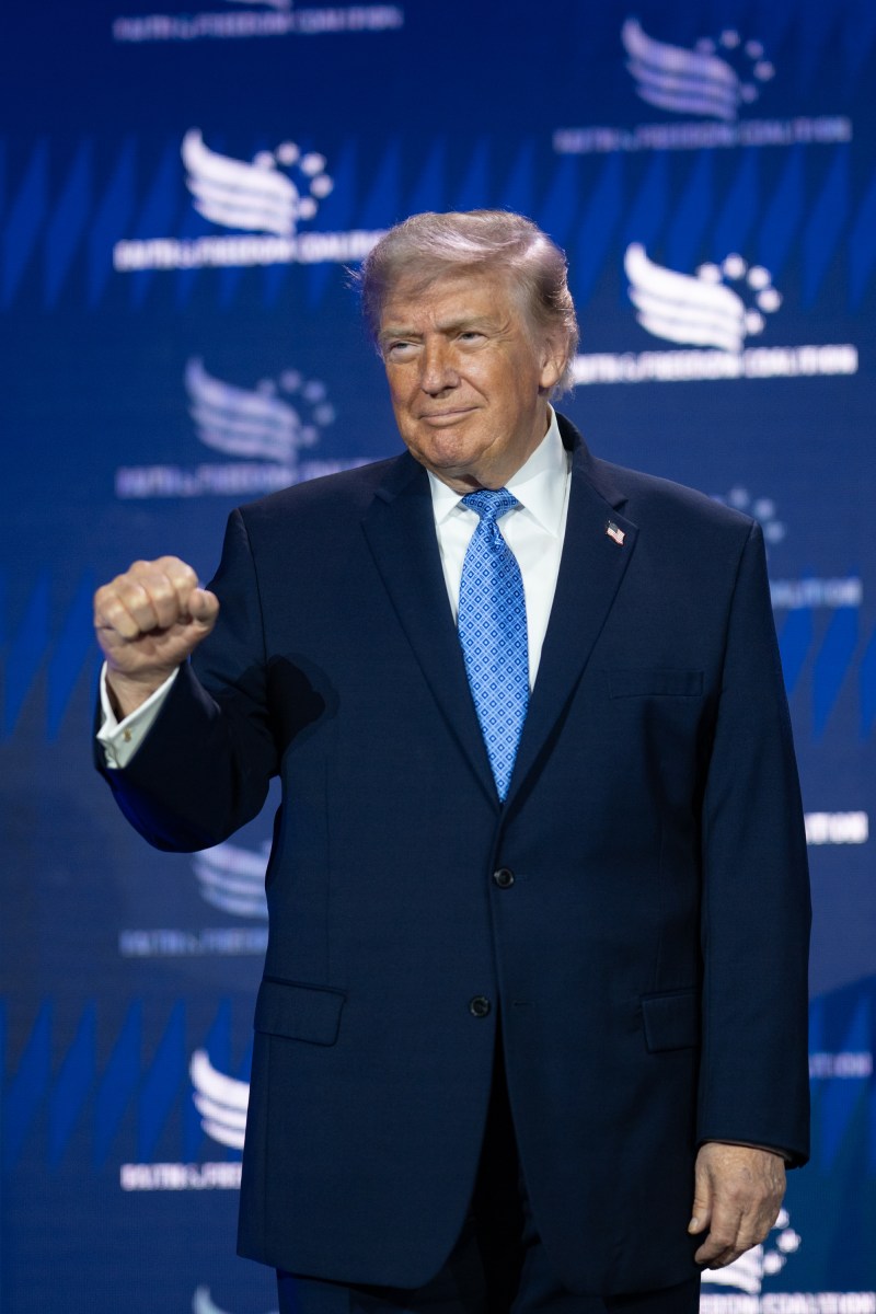 President Donald J. Trump delivers remarks at the Faith and Freedom Coalition’s 2026 Policy Conference, Friday, June 26, 2026, at the Washington Hilton in Washington, D.C. (Official White House Photo by Molly Riley)