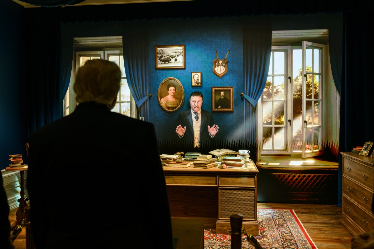 President Donald J. Trump tours the Theodore Roosevelt Presidential Library, Wednesday, July 1, 2026 in Medora, North Dakota. (Official White House Photo by Daniel Torok)
