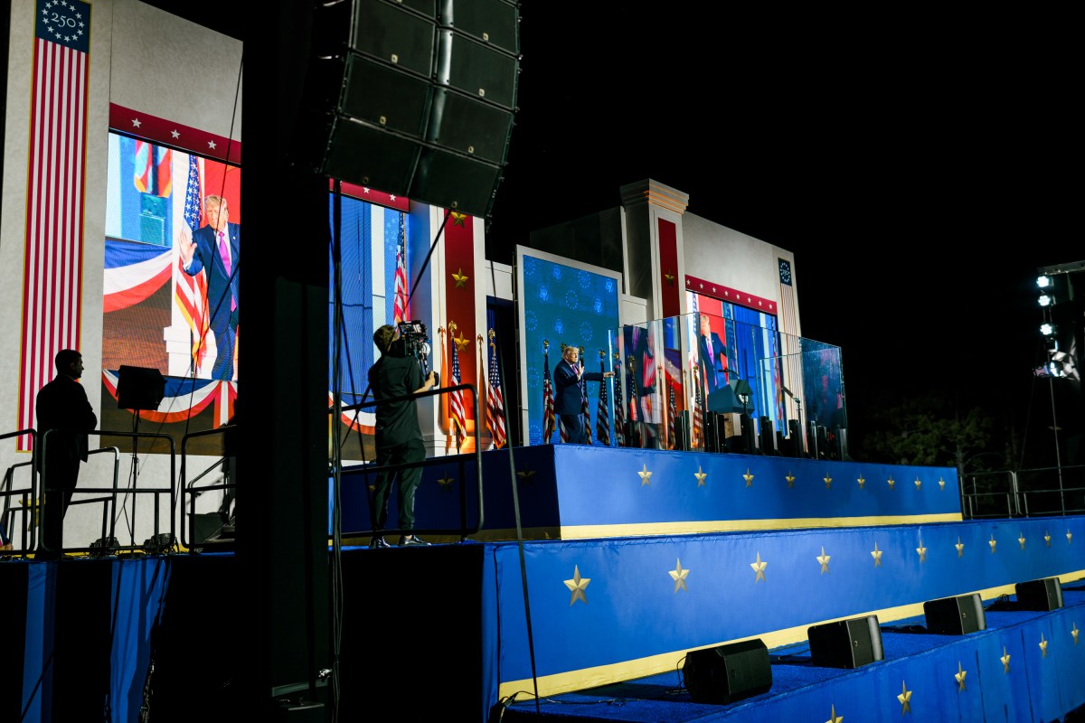 President Donald J. Trump delivers remarks at the Fourth of July celebration at Mount Rushmore National Memorial, Friday, July 3, 2026, in Keystone, South Dakota. (Official White House Photo by Daniel Torok)