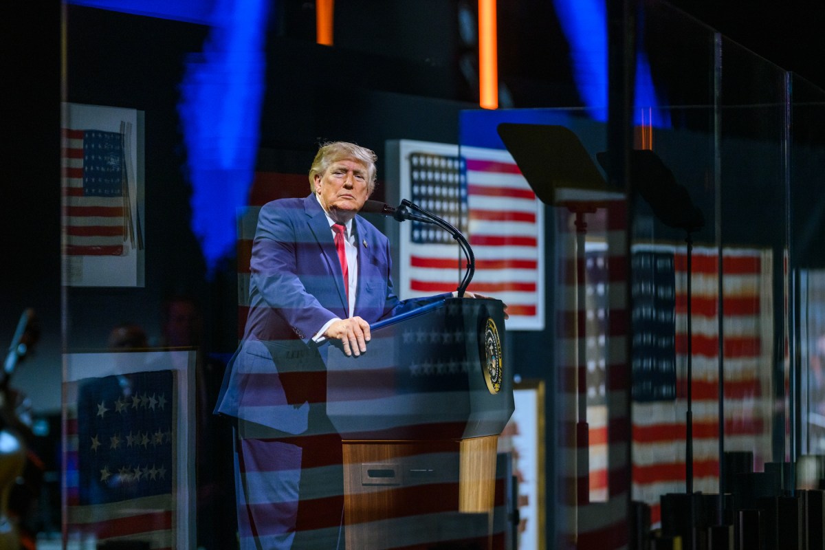President Donald J. Trump delivers remarks during the “Salute to America 250” Fourth of July celebration honoring America’s 250th anniversary, Saturday, July 4, 2026, on the National Mall in Washington, D.C. (Official White House Photo by Daniel Torok)