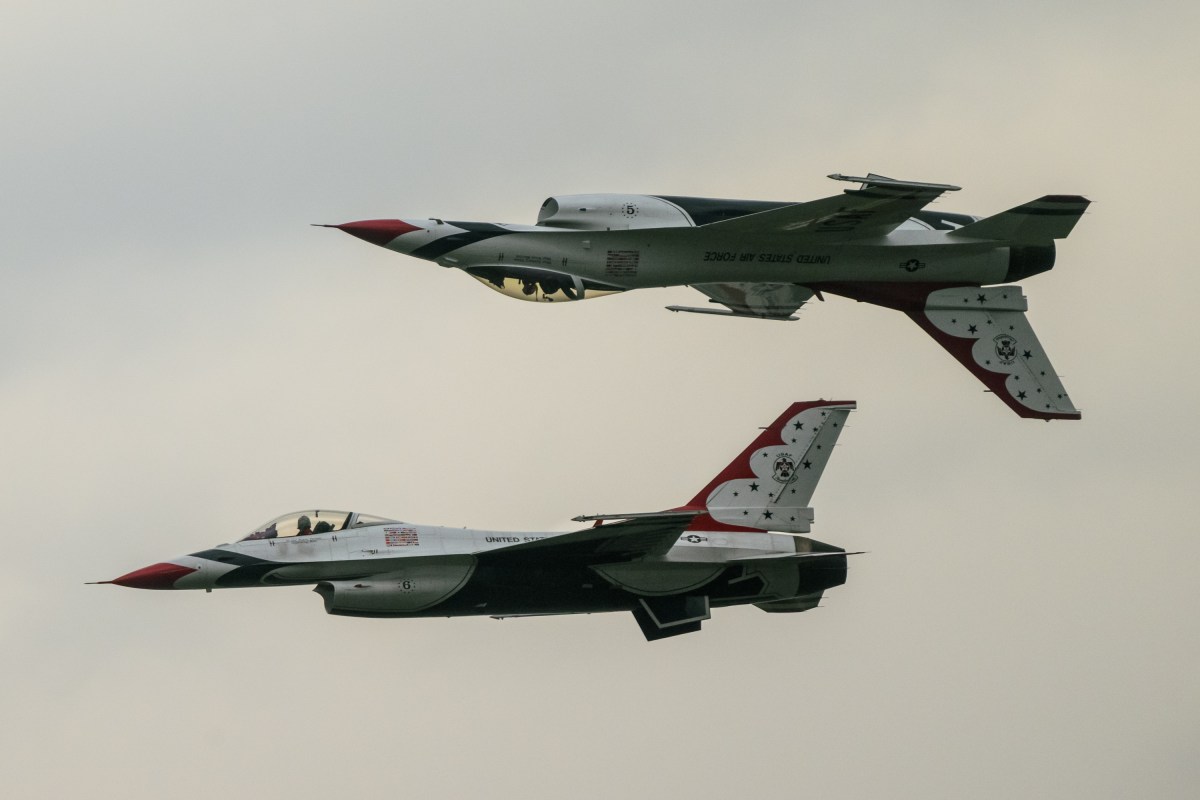 Military flyovers take place over the National Mall in Washington, D.C. during the Salute to America 4th of July celebrations for America’s 250th anniversary, Saturday, July 4, 2026. (Official White House Photo by Molly Riley)