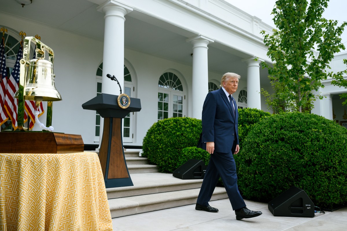 President Donald J. Trump hosts a Rose Garden Club luncheon in the White House Rose Garden, Monday, July 6, 2026. (Official White House Photo by Joyce N. Boghosian)