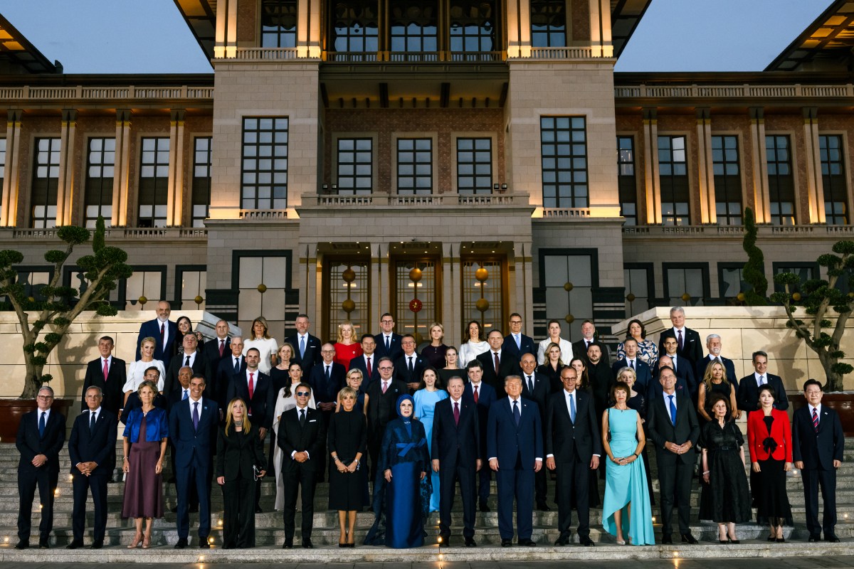 President Donald J. Trump participates in a family photo with NATO leaders at the Bestepe Presidential Compound in Ankara, Turkey, Tuesday, July 7, 2026. (Official White House Photo by Daniel Torok)