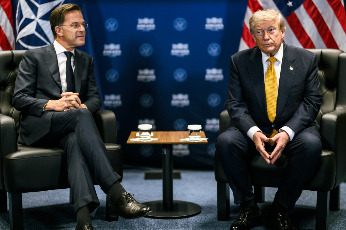 President Donald J. Trump meets with NATO Secretary General Mark Rutte at the Bestepe Presidential Compound in Ankara, Turkey on Wednesday, July 8, 2026. (Official White House Photo by Daniel Torok)