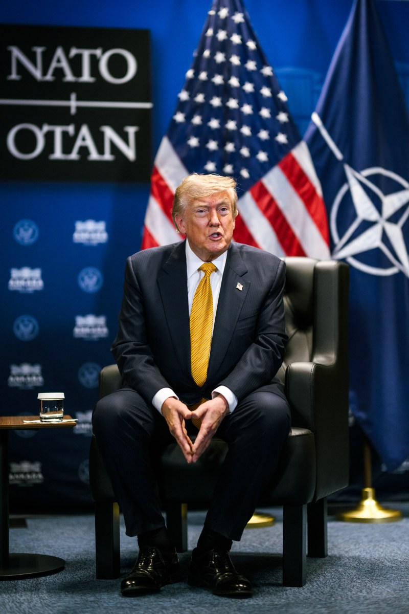 President Donald J. Trump meets with NATO Secretary General Mark Rutte at the Bestepe Presidential Compound in Ankara, Turkey on Wednesday, July 8, 2026. (Official White House Photo by Daniel Torok)