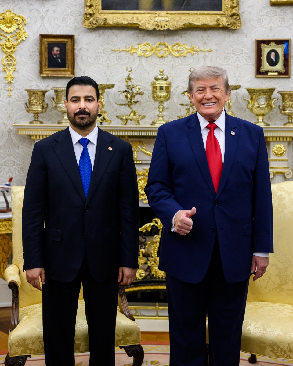 President Donald J. Trump participates in a bilateral meeting with Iraqi Prime Minister Ali al-Zaidi in the Oval Office, Tuesday, July 14, 2026. (Official White House photo by Daniel Torok)
